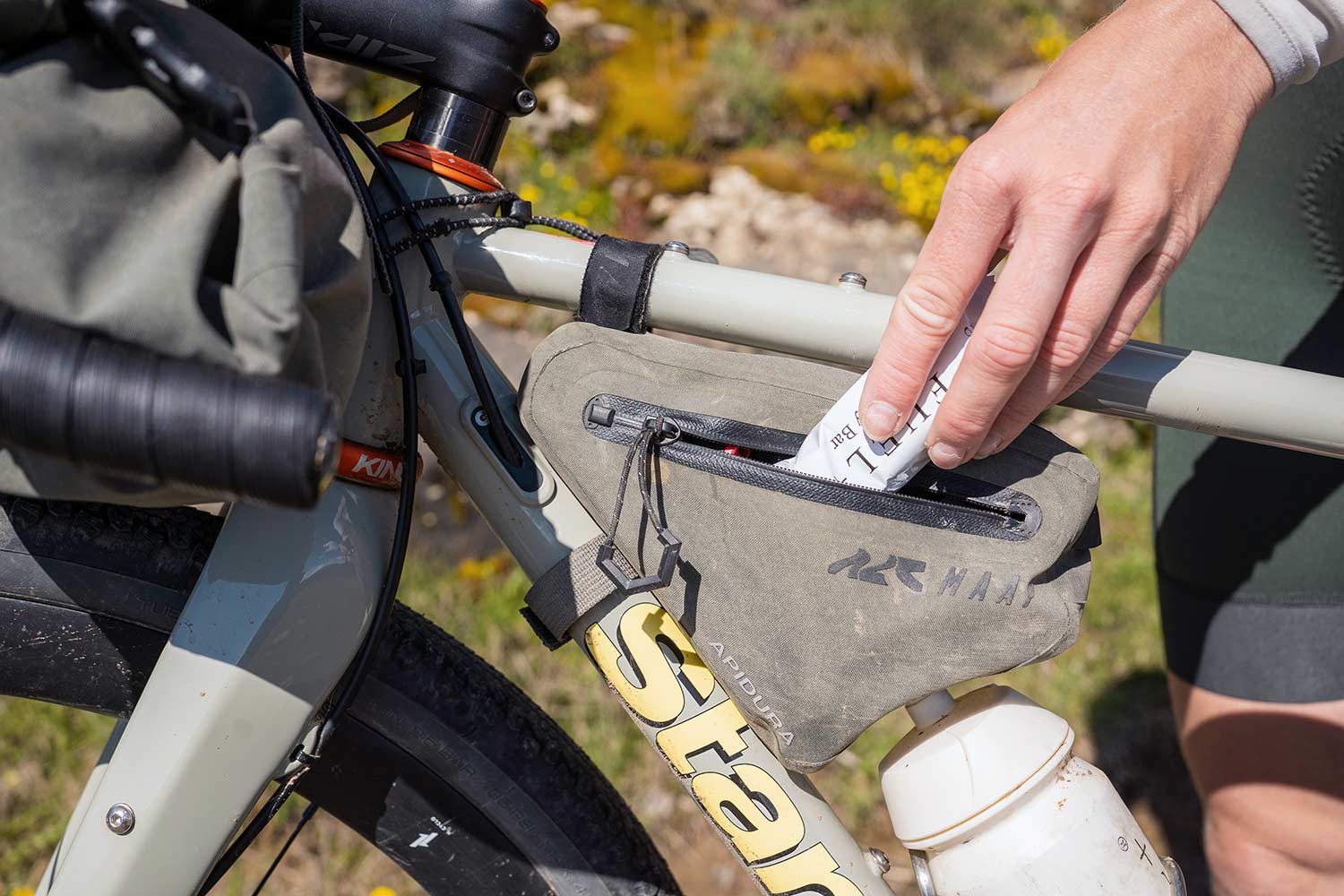 MAAP x APIDURA Alt Road Frame Pack - 1L Loam
